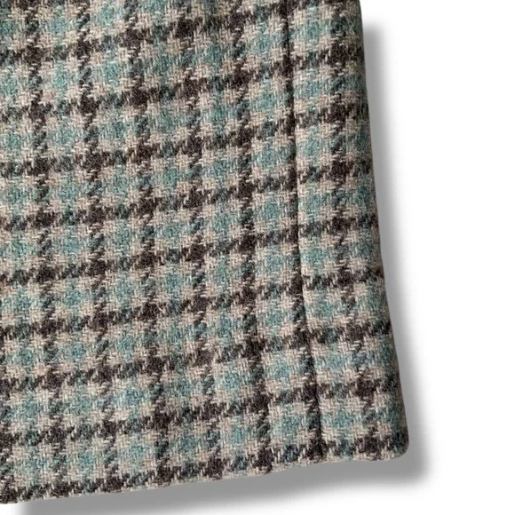 L.L. BEAN Plaid Check Mini Skirt Favorite Fit Preppy Academia Multicolor Size 6P - Picture 4 of 9